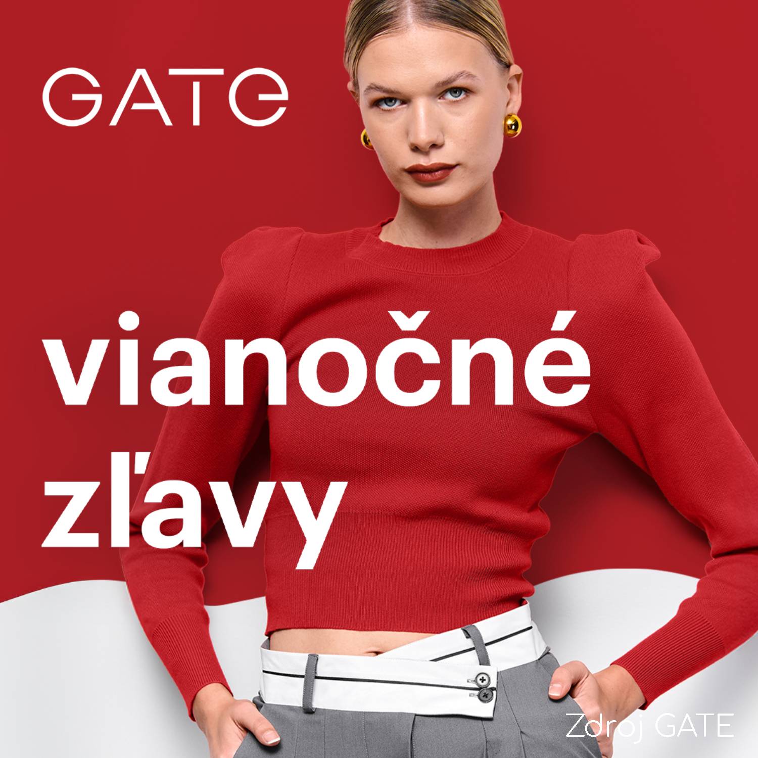 Vianočné zľavy v Gate. Nečakajte, kým sa najlepšie kúsky vypredajú.